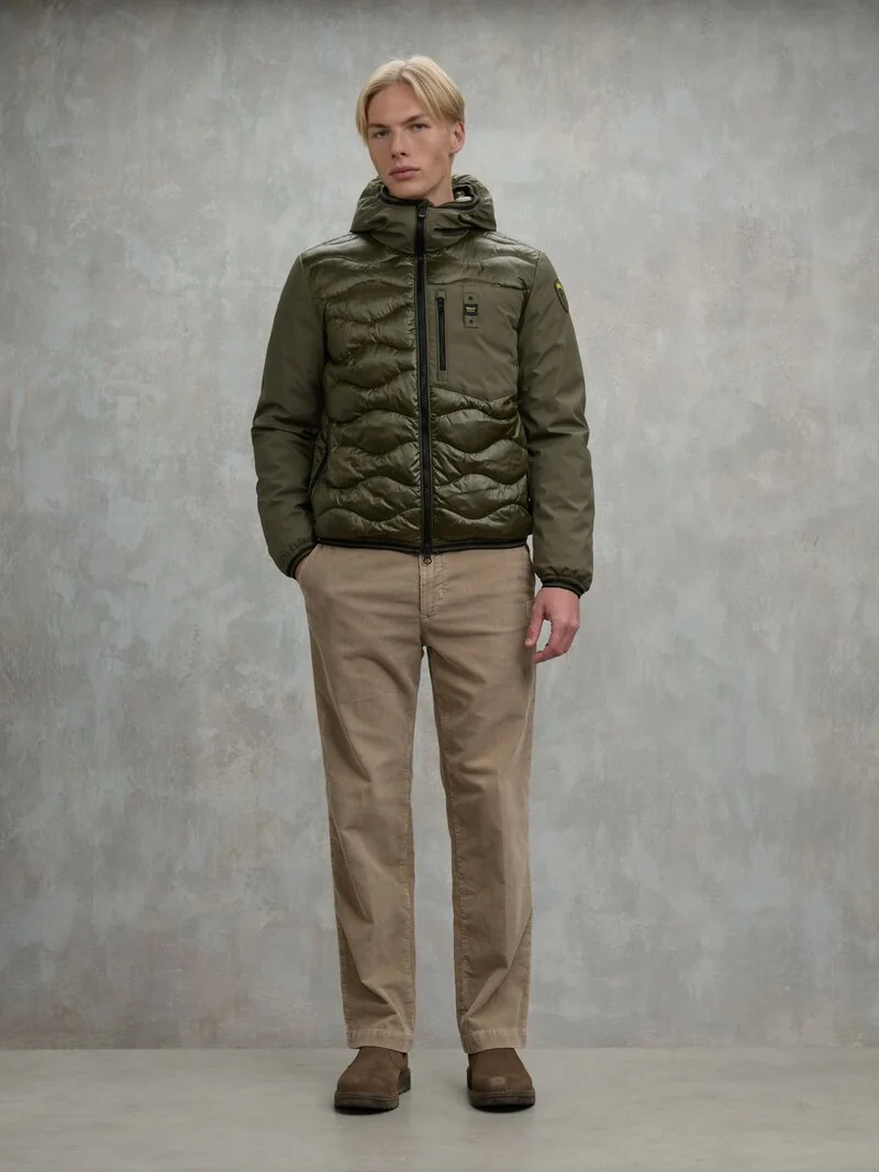 PLUMÍFERO BLAUER HOMBRE RELLENO MIXTO ALBERT GREEN