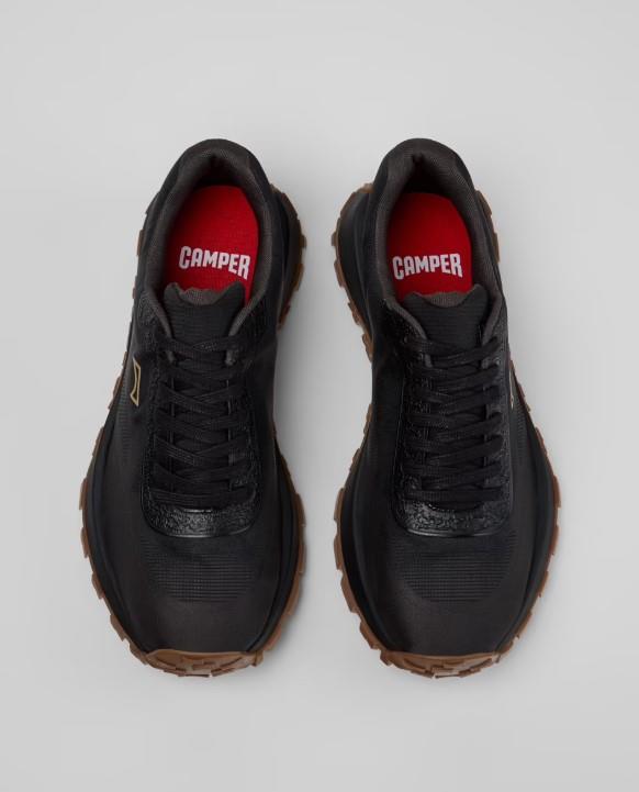 Sneakers  CAMPER DRIFT TRAIL Drift Trail negras de PET reciclado para hombre.
