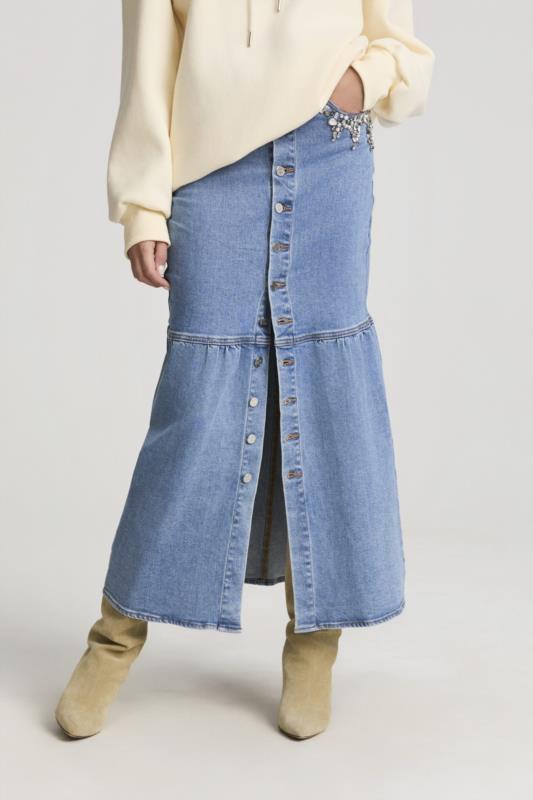 FALDA TURIN DENIM BY FETICHE SUANCES