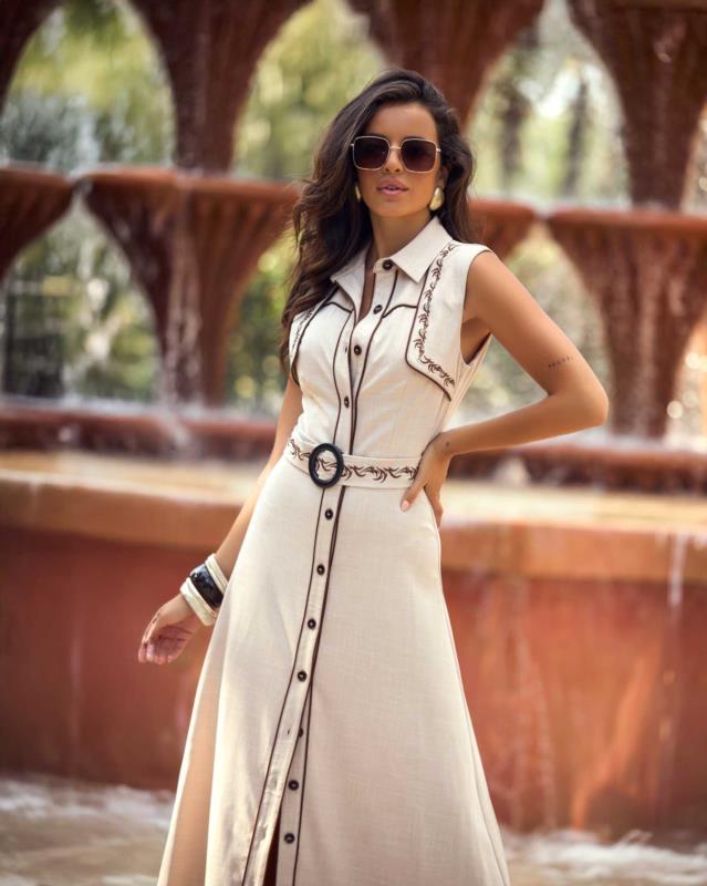 VESTIDO COLIBRI CAMALEÓNICA