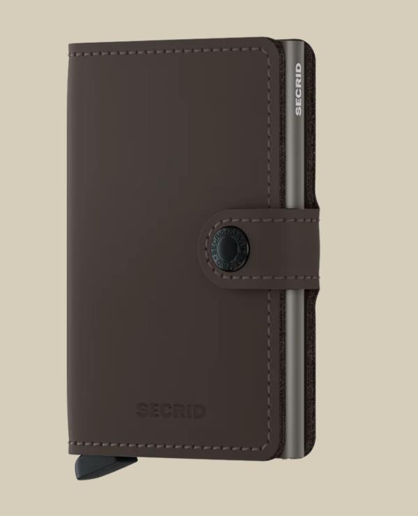 CARDPROTECTOR SECRID MINIWALLET MATTE TRUFFLE