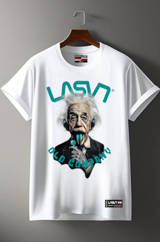 Camiseta de hombre LaSaL OLD EINS Blanco