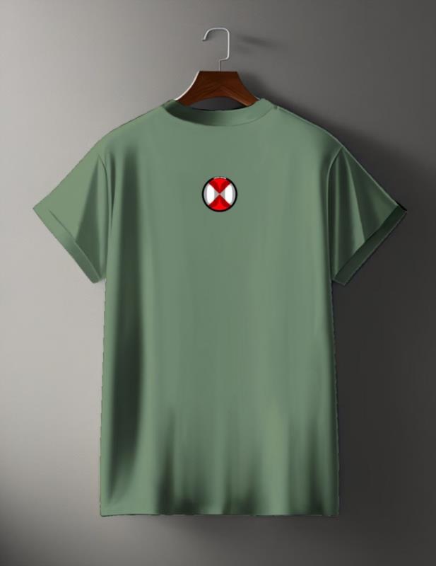 Camiseta de hombre LaSaL BAD KA kaki
