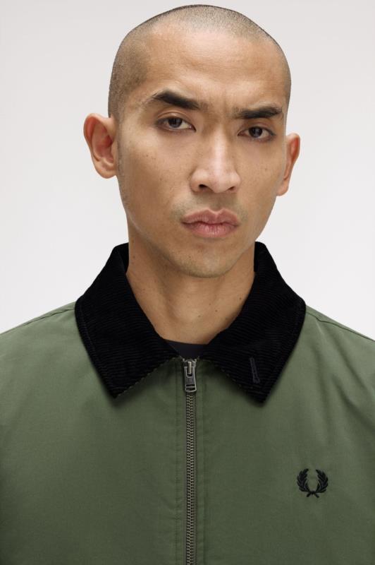 Chaqueta FRED PERRY CABÀN VERDE LAUREL