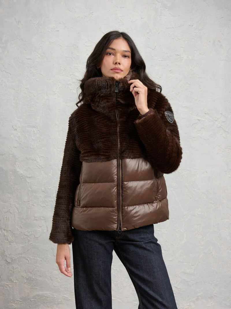 CHAQUETA BLAUER FANEVIL BROWN