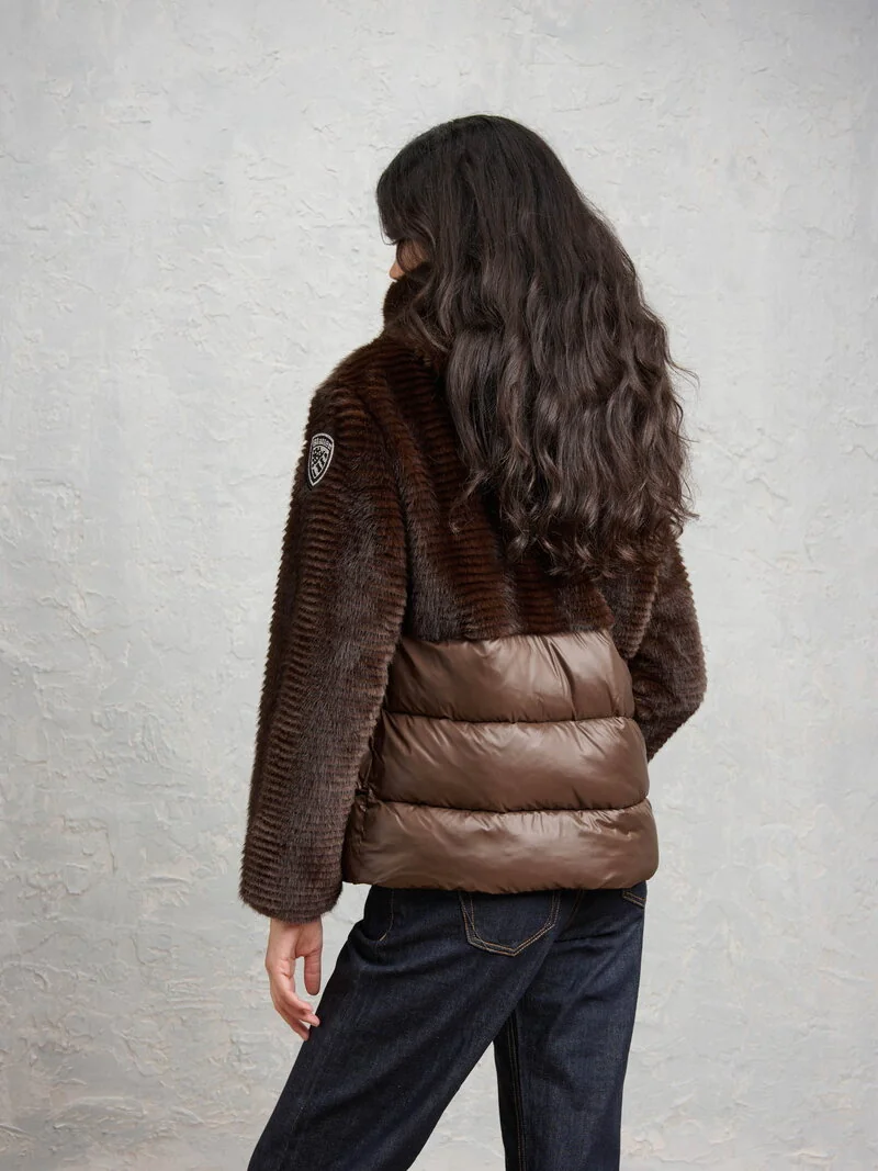 CHAQUETA BLAUER FANEVIL BROWN