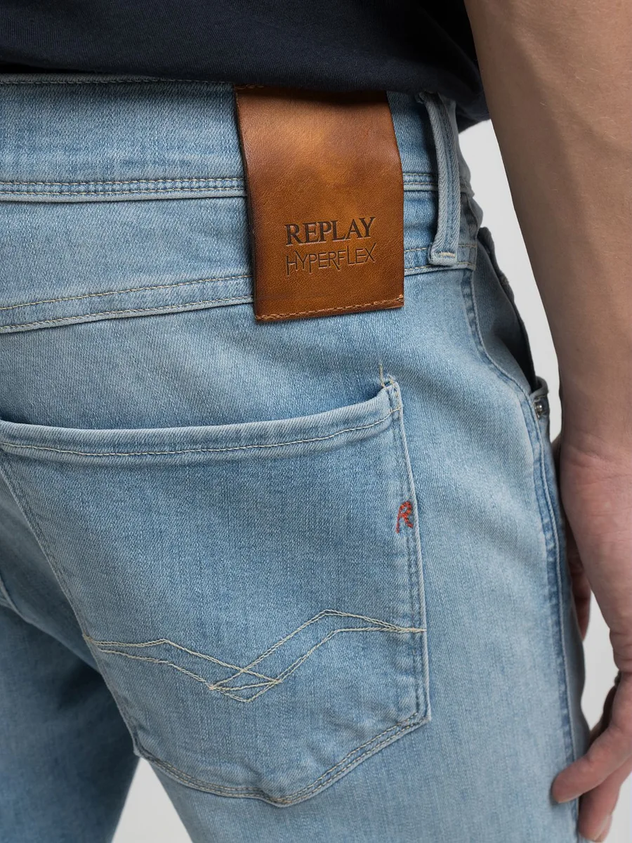 VAQUEROS REPLAY  SLIM FIT ANBASS  LIGHT BLUE