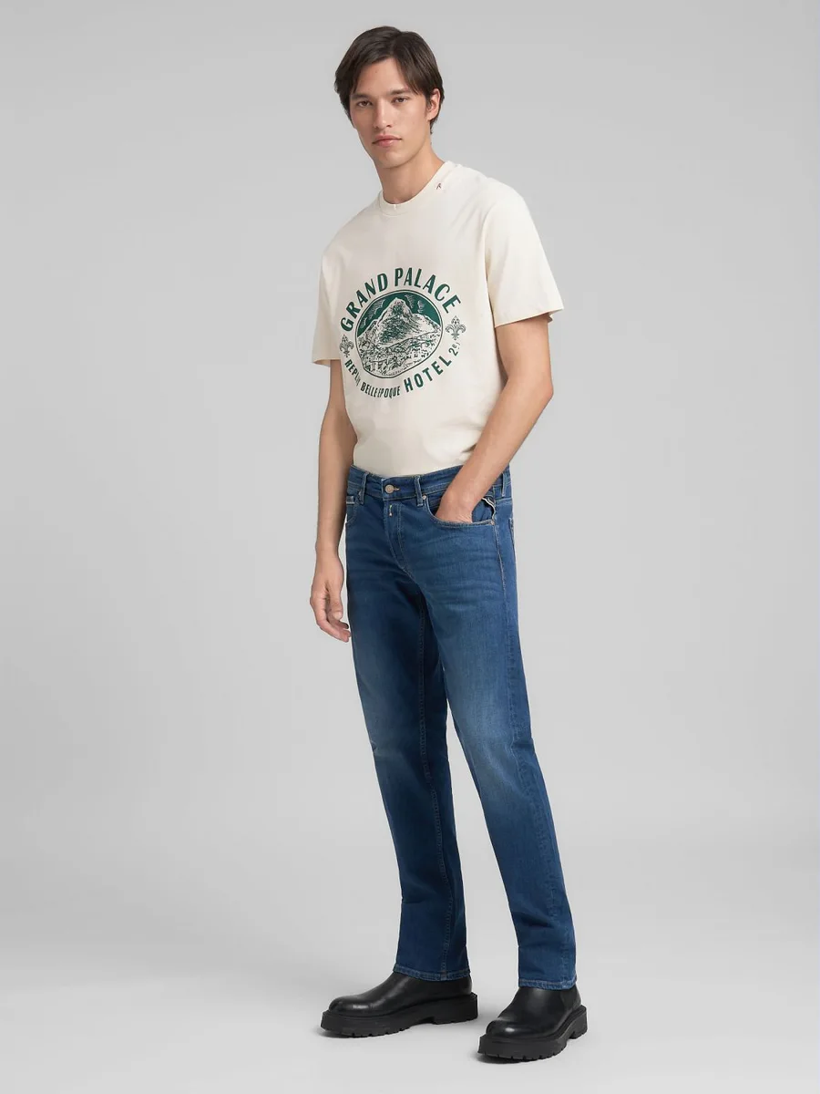 VAQUEROS REPLAY CORTE RECTO GROVER DARK BLUE