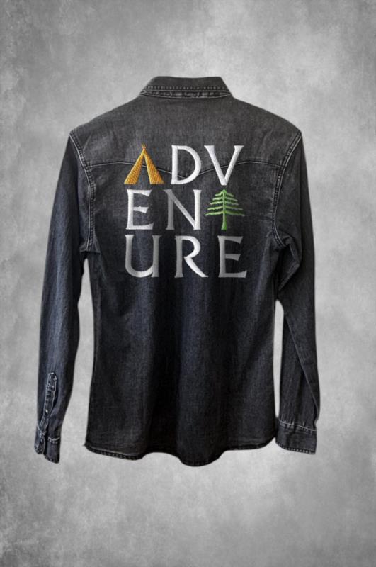Sobrecamisa de hombre Lasal ADVENTURE negro