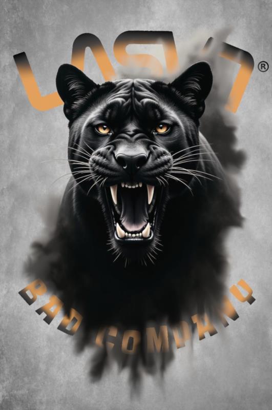 Cazadora vaquera de hombre Lasal PANTHER negro