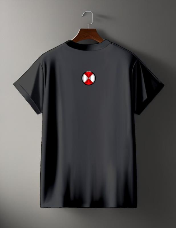 Camiseta de hombre LaSaL BAD TIGER negro desgastado