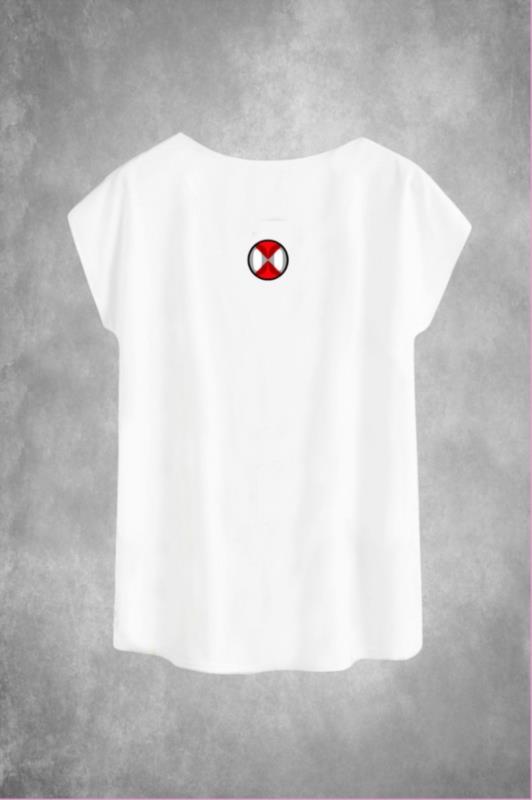 Camiseta de mujer LaSaL FRY blanco