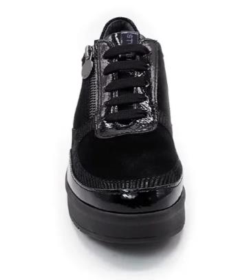 DEPORTIVO PARA MUJER STONEFLY CREAM 47 VELOUR/S. PATENT