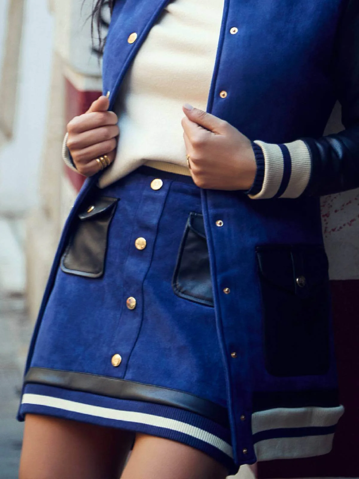 FALDA NOGAL CAMALEÓNICA