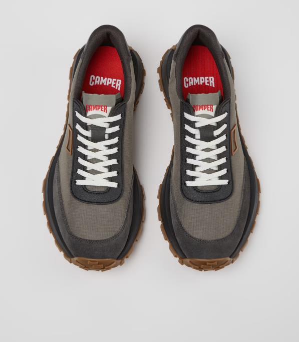 Sneakers  CAMPER DRIFT TRAIL GREY de tejido y nobuk para hombre