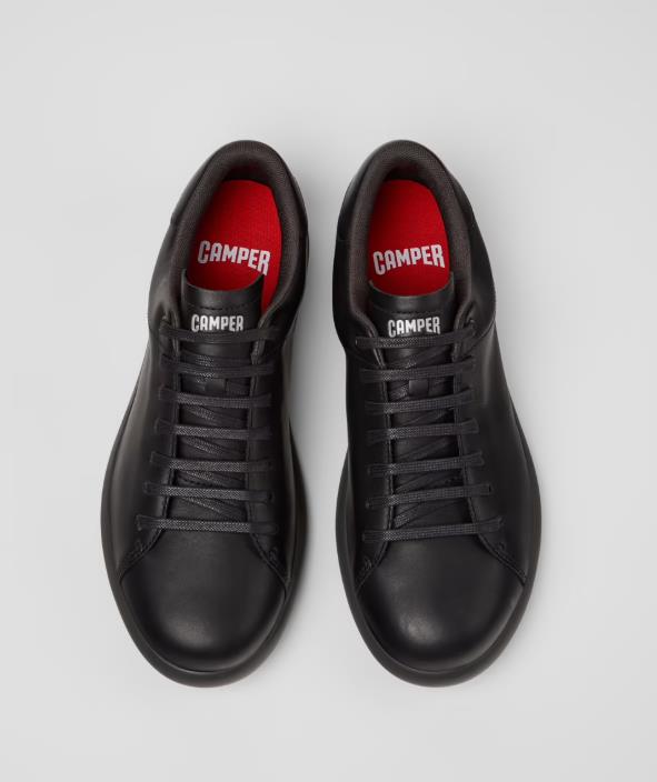 Sneakers  CAMPER PELOTA SOLLER BLACK de piel para hombre.