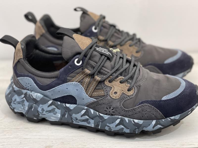 DEPORTIVA PARA HOMBRE FLOWER MOUNTAIN YAMANO 3 MAN CAMO ANTHRACITE