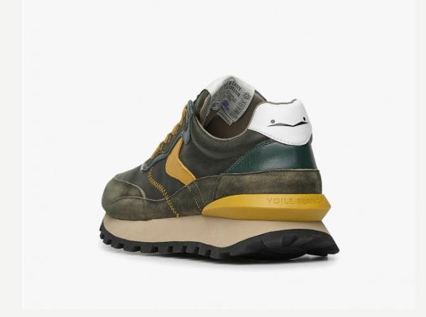 DEPORTIVA PARA HOMBRE VOILE BLANCHE QWARK HYPE ARMY GREEN