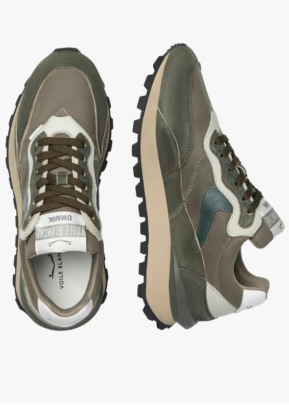 DEPORTIVA PARA HOMBRE VOILE BLANCHE QWARK HYPE BROWN - GREEN