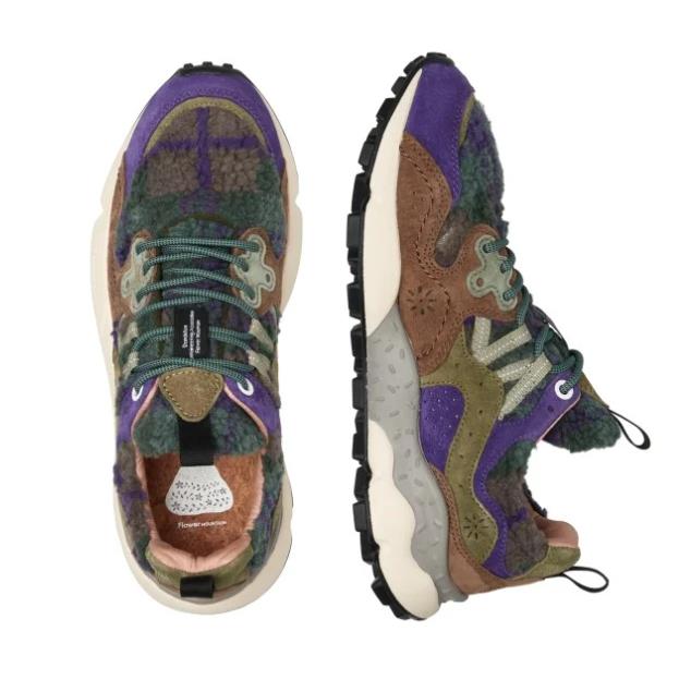 DEPORTIVA PARA HOMBRE FLOWER MOUNTAIN YAMANO 3 UNI VIOLET-BROWN