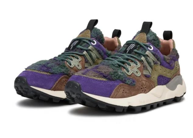 DEPORTIVA PARA HOMBRE FLOWER MOUNTAIN YAMANO 3 UNI VIOLET-BROWN