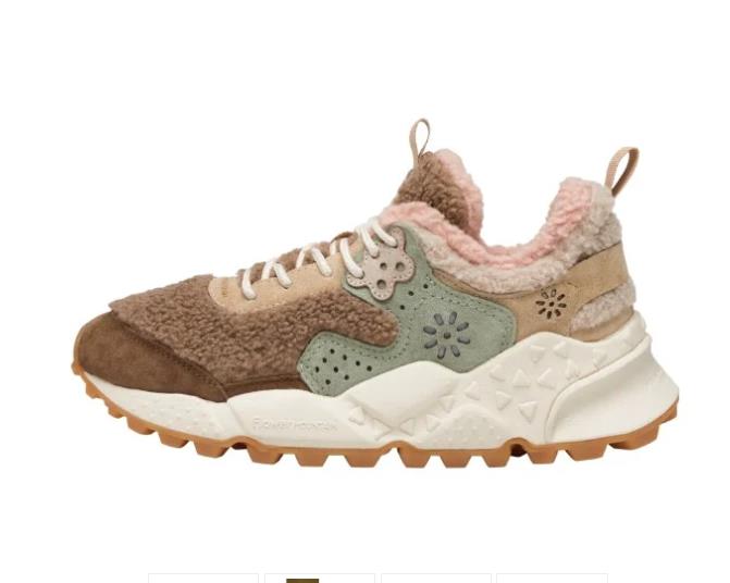 DEPORTIVA PARA MUJER FLOWER MOUNTAIN KOTETSU BEIGE-PINK