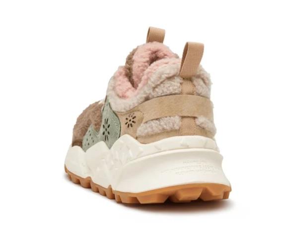 DEPORTIVA PARA MUJER FLOWER MOUNTAIN KOTETSU BEIGE-PINK