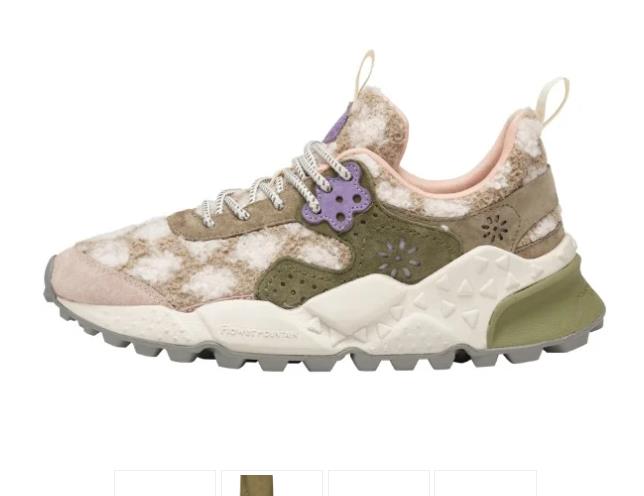 DEPORTIVA PARA MUJER FLOWER MOUNTAIN KOTETSU PINK-MILITARY