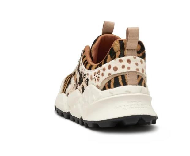 DEPORTIVA PARA MUJER FLOWER MOUNTAIN KOTETSU WOMAN PRINT BEIGE-BROWN