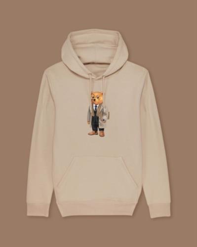 SUDADERA UNISEX BARON FILOU ORGANIC HOODIE FILOU XLI SAND BROWN