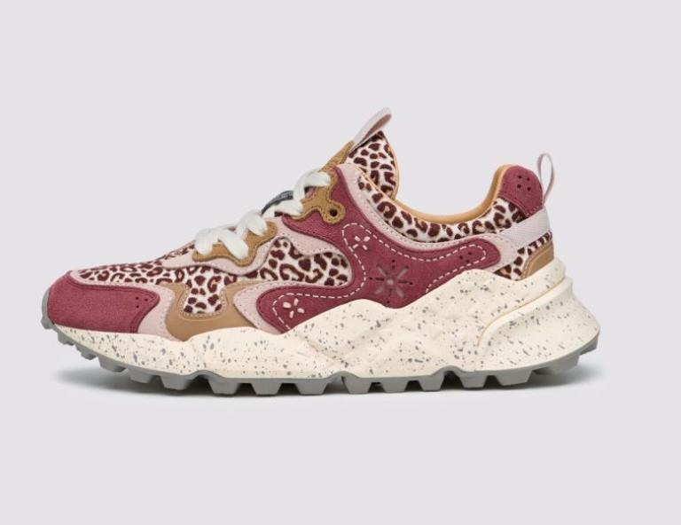 Deportiva Mujer RULIS BORDEAUX-PINK
