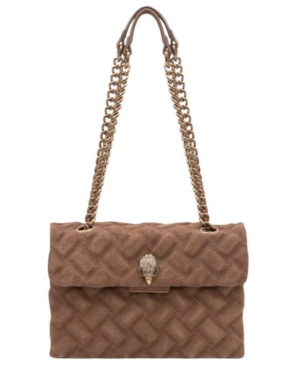 Bolso KENSINGTON BROWN SUEDE