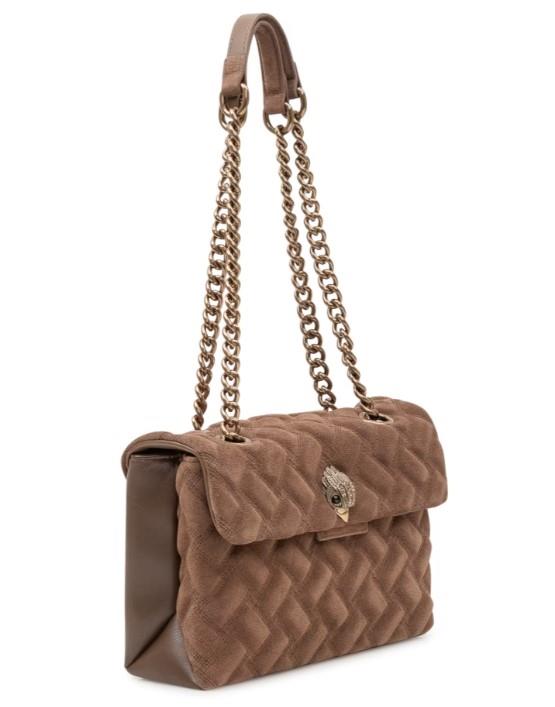 Bolso KENSINGTON BROWN SUEDE