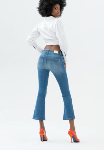 JEANS BELLA FLARE CROPPED MADE WITH A SOPHISTICATED STRETCH DENIMFP000V8030D40102-349-JN-24
