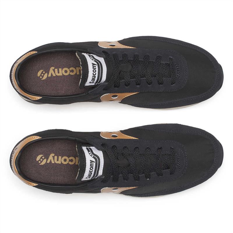 Deportiva Saucony Trainer 80 Black/Gold