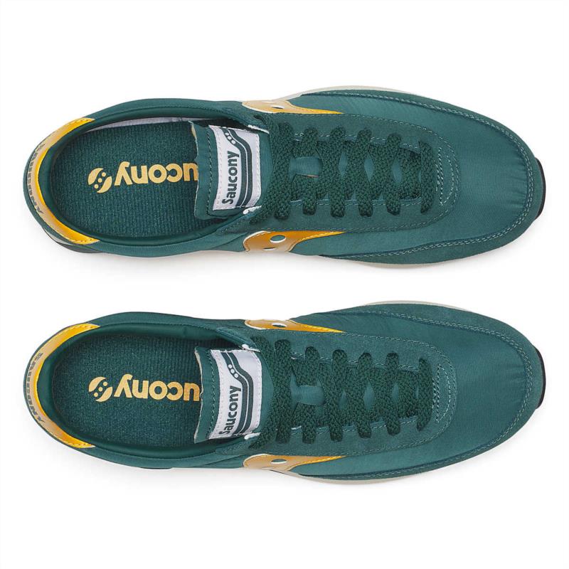 Deportiva Saucony Trainer 80 Green/Yellow