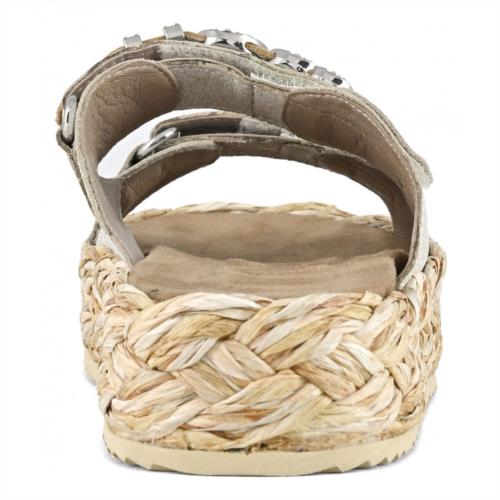 SANDALIA PARA MUJER MOU RAFFIA BRAID SANDAL