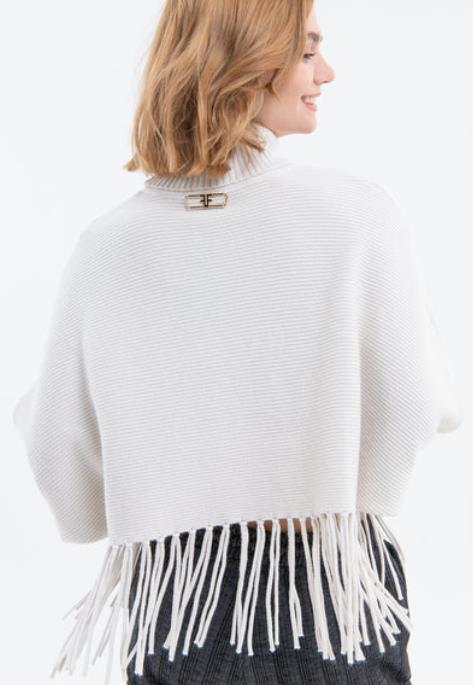 JERSEY PARA MUJER FRACOMINA KNITTED SWEATER VANILLA