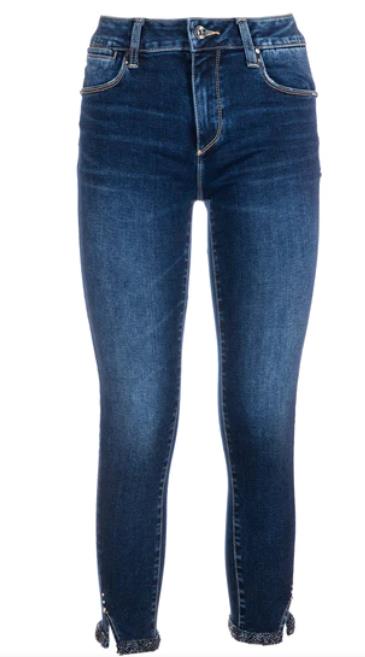 PANTALÓN PARA MUJER FRACOMINA BETTY6-CROPPED SHAPE UP DARK BLUE