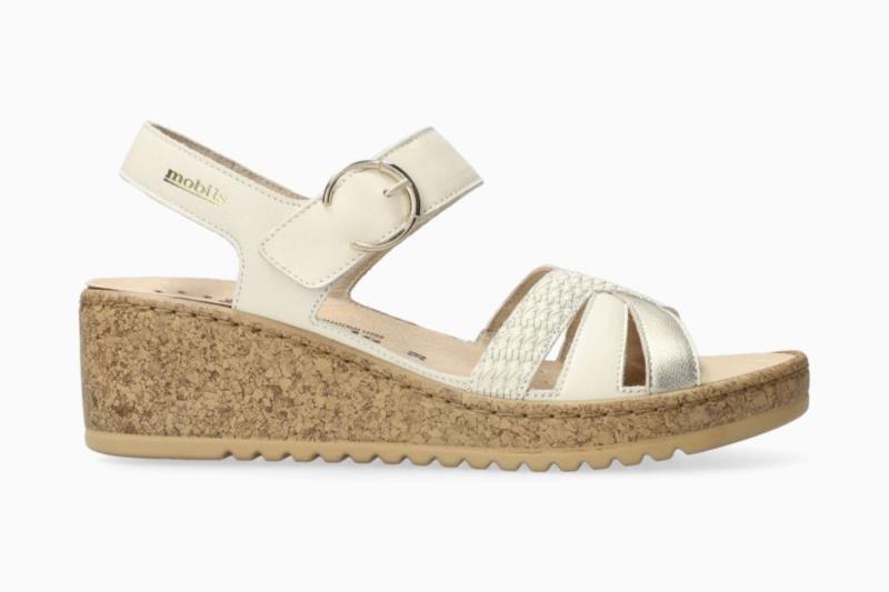 SANDALIA PARA MUJER MEPHISTO NANCIA CHARM GOLD
