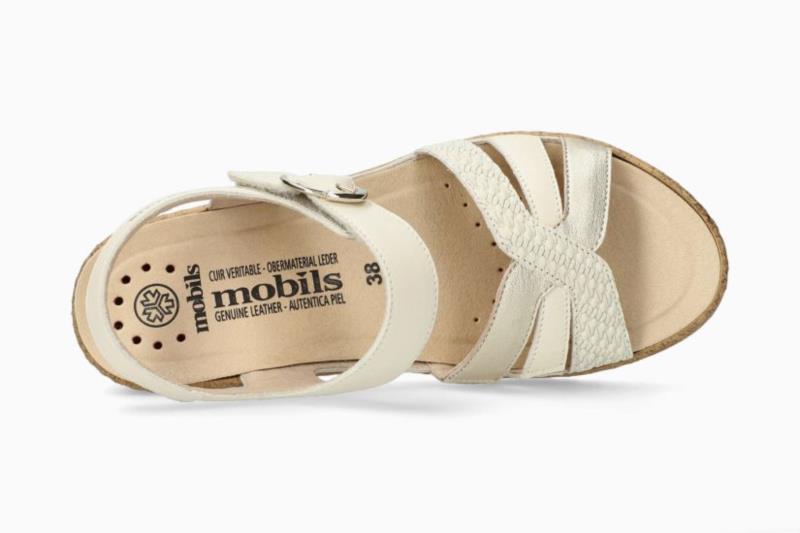 SANDALIA PARA MUJER MEPHISTO NANCIA CHARM GOLD