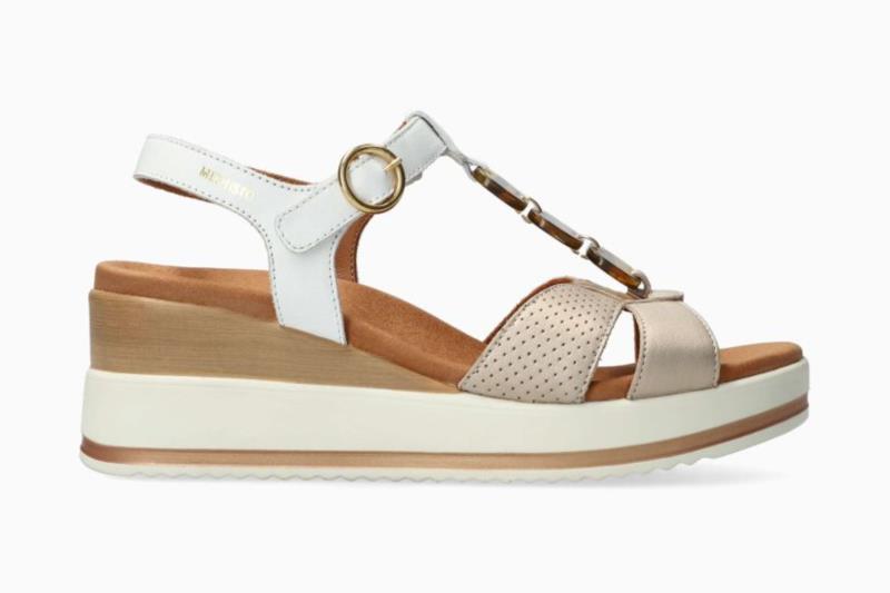 SANDALIA PARA MUJER MEPHISTO SELINE CHARM PLATINUM