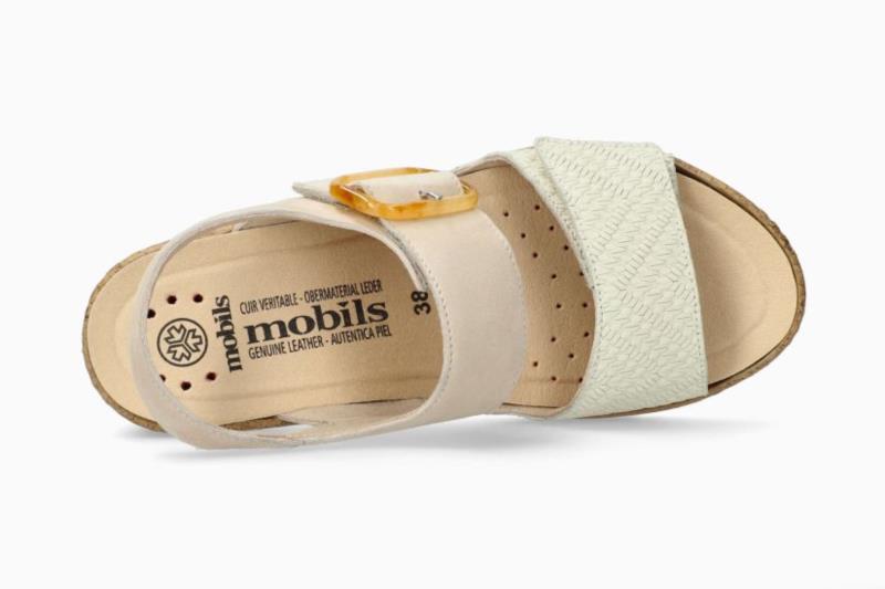 Sandalias NASMA HARLEM OFF WHITE MEPHISTO