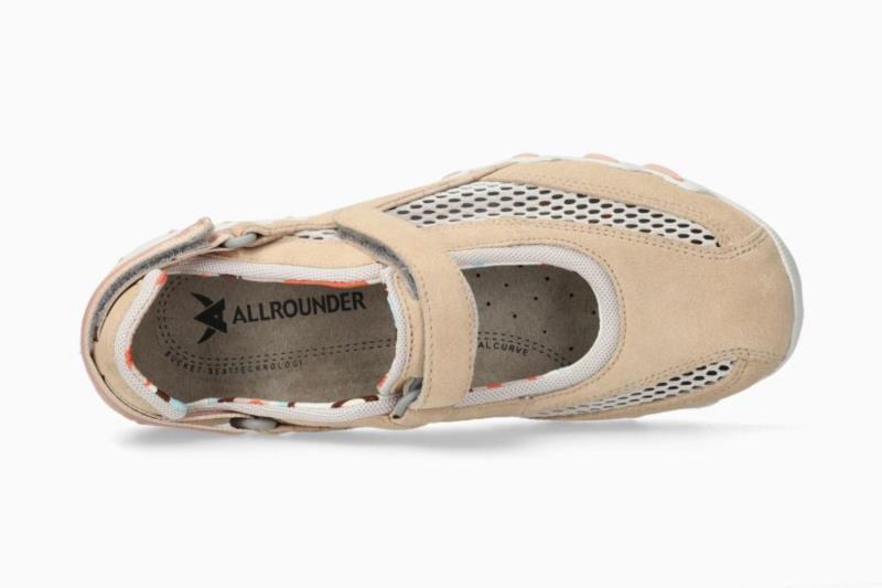 Deportiva Mujer Mephisto Allrounder niro BEIG