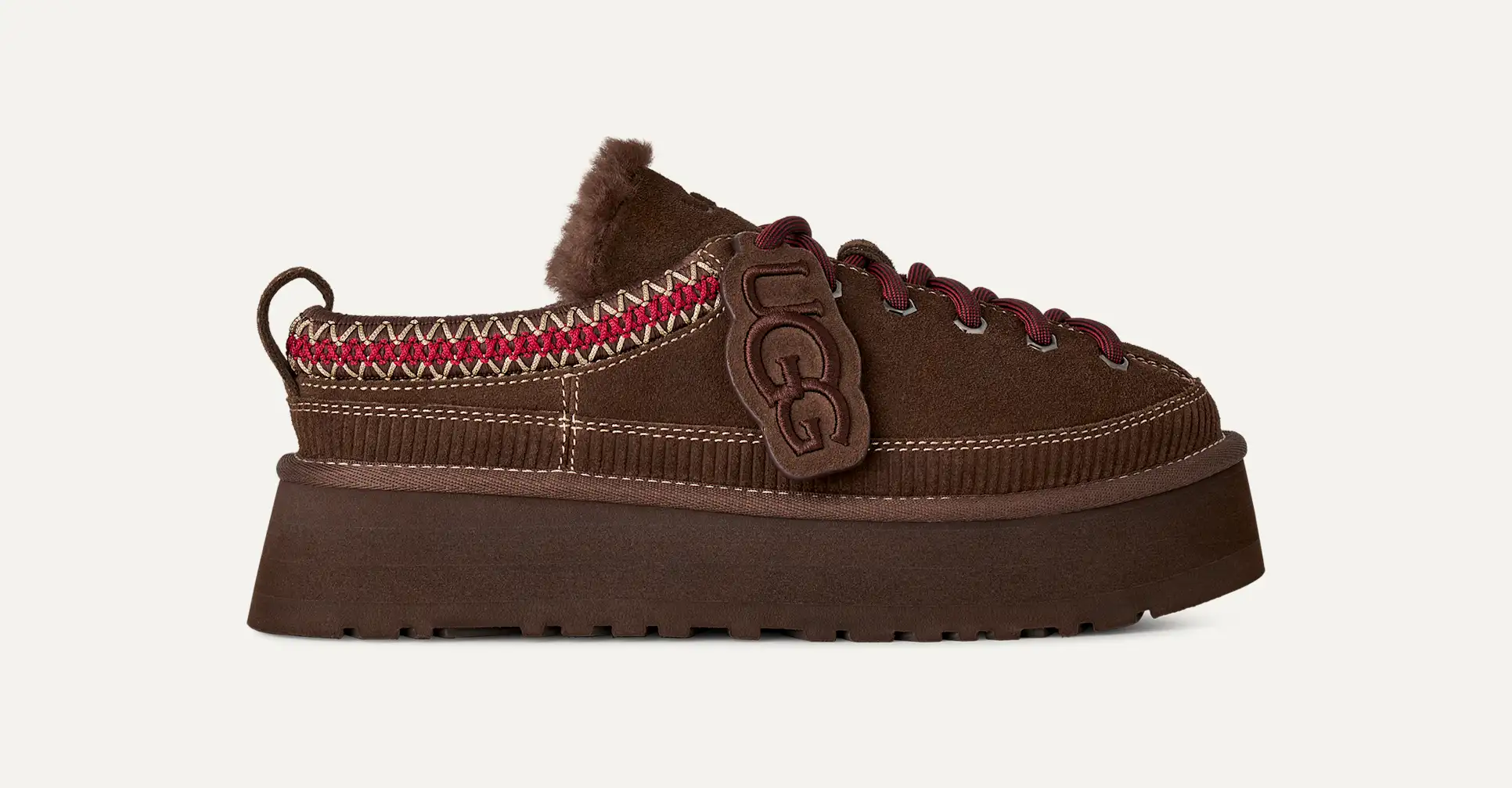 ZAPATILLAS UGG Mujer Heritage Lace-Up burnt cedar