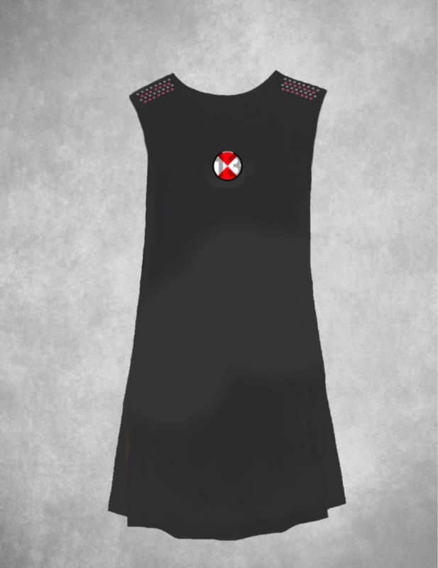 VESTIDO PARA MUJER LASAL MIDI FAITH NEGRO