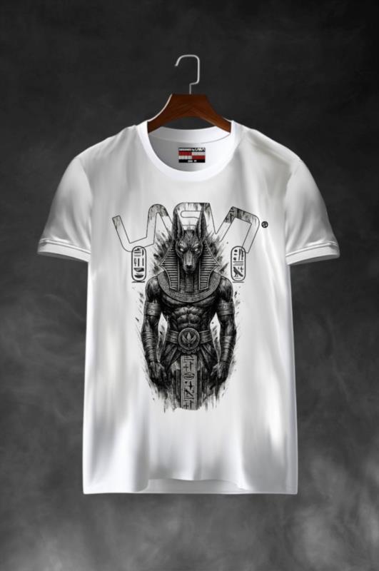 Camiseta de hombre LaSaL ANUBIS blanco