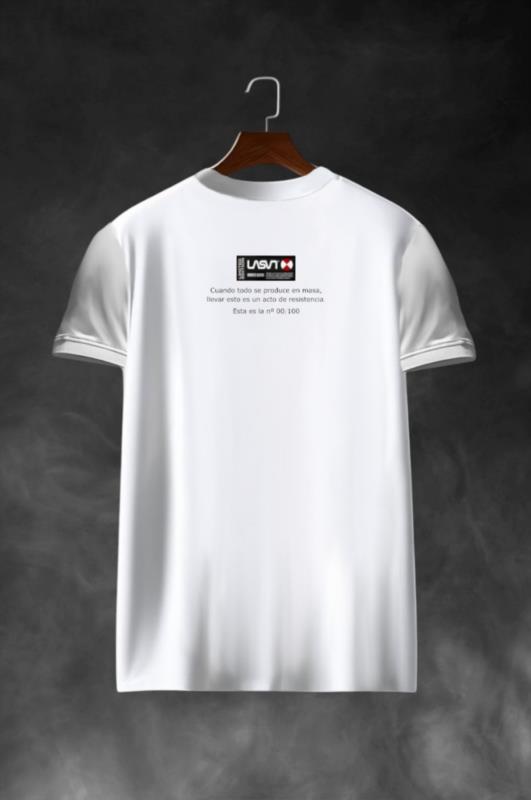 Camiseta de hombre LaSaL TEXAS Blanco