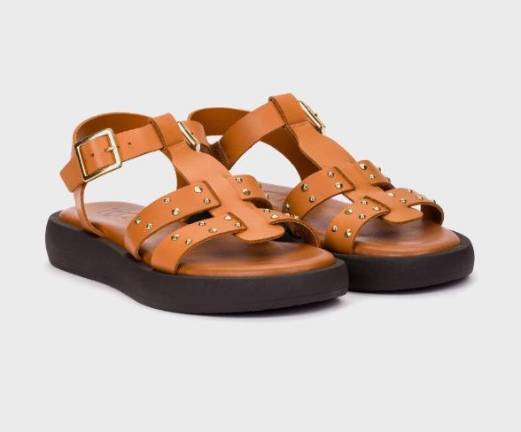 Sandalias WONDERS MOUSSE MARRON