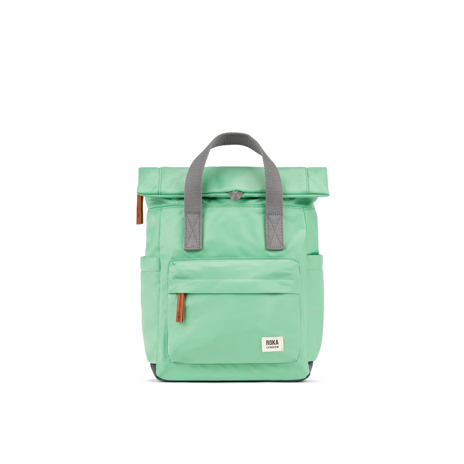 Roka London SMALL Canfield B MATCHA Nylon reciclado